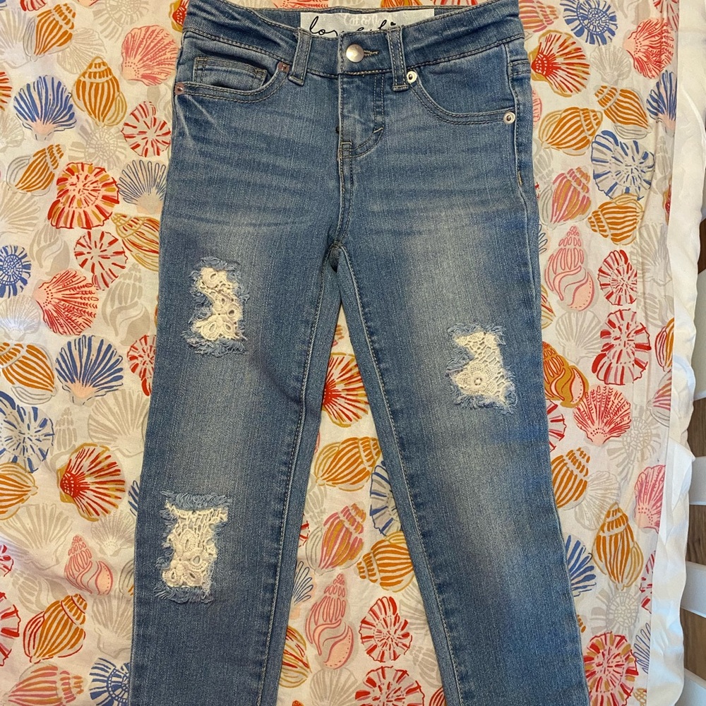 Cat & Jack Girl’s Blue Jeans